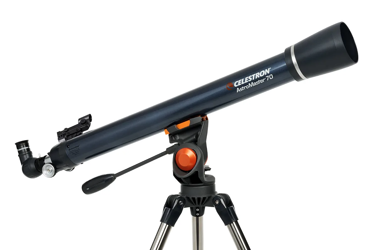 Lunette AstroMaster 70AZ, vue du côté de l'oculaire