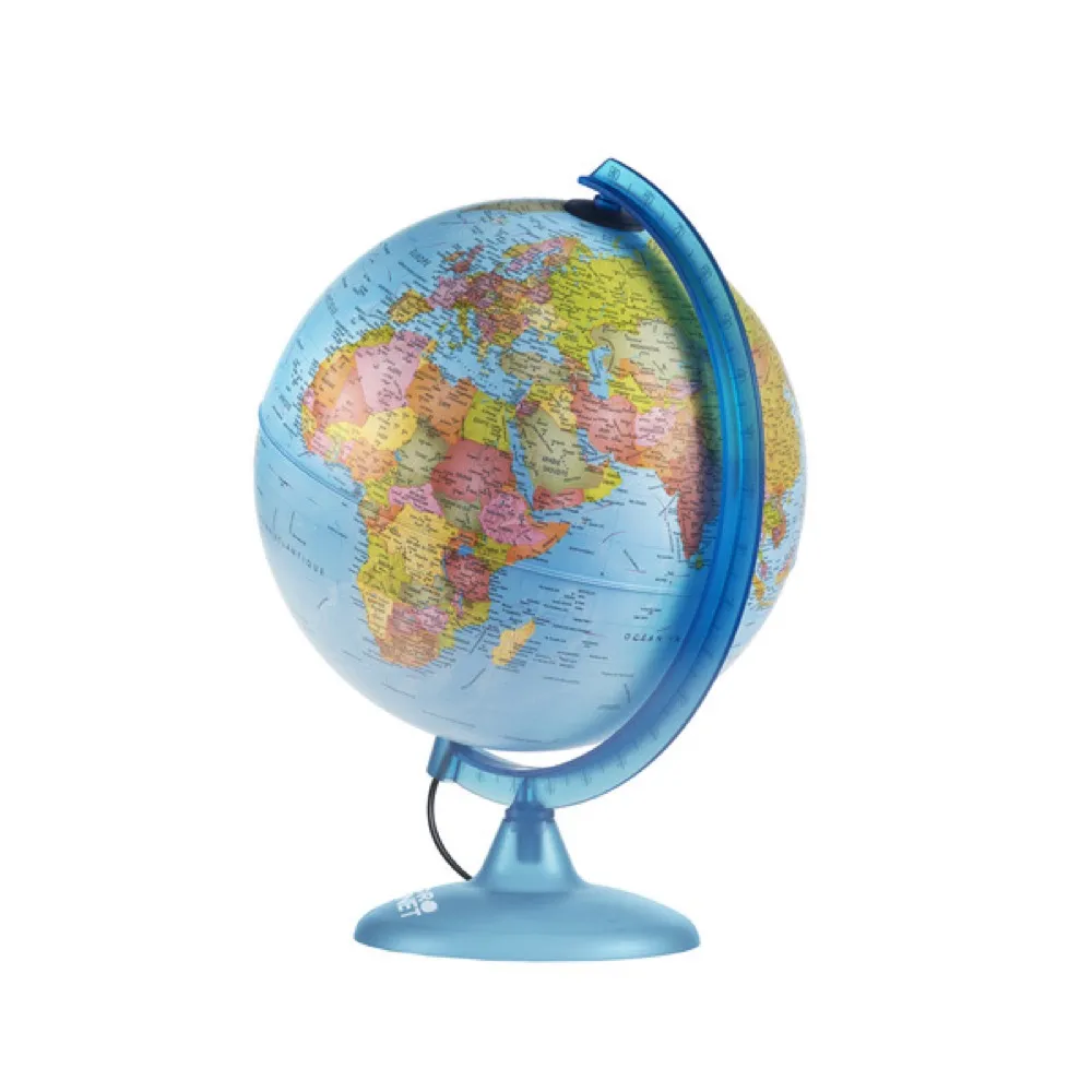 Globe Microplanet allumé avec constellations et zodiaque