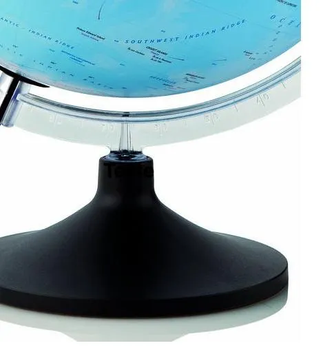 Autre vue du globe National Geographic Carbon de 30 cm