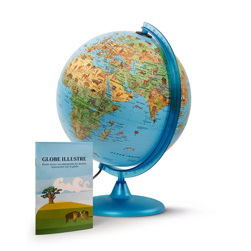 Globe lumineux Safari 30 cm de Nature & Découvertes