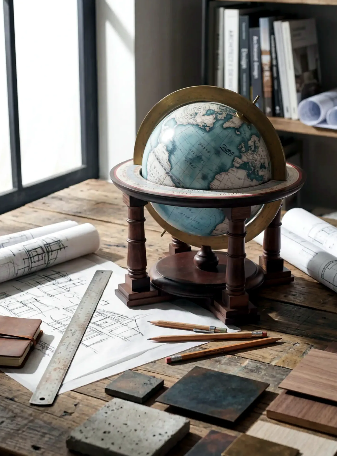 Globe Zoffoli Cassini