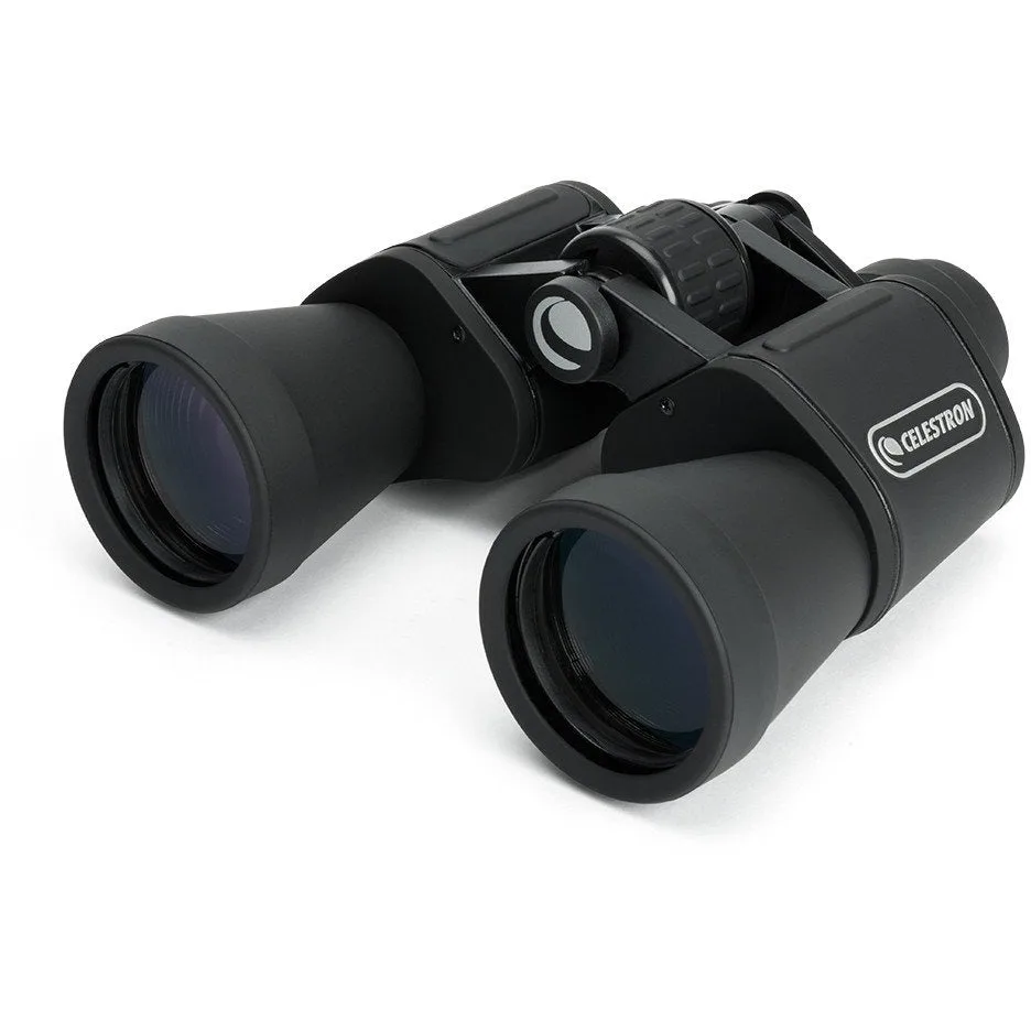 Jumelles Celestron UpClose G2 10x50 noires avec le logo Celestron