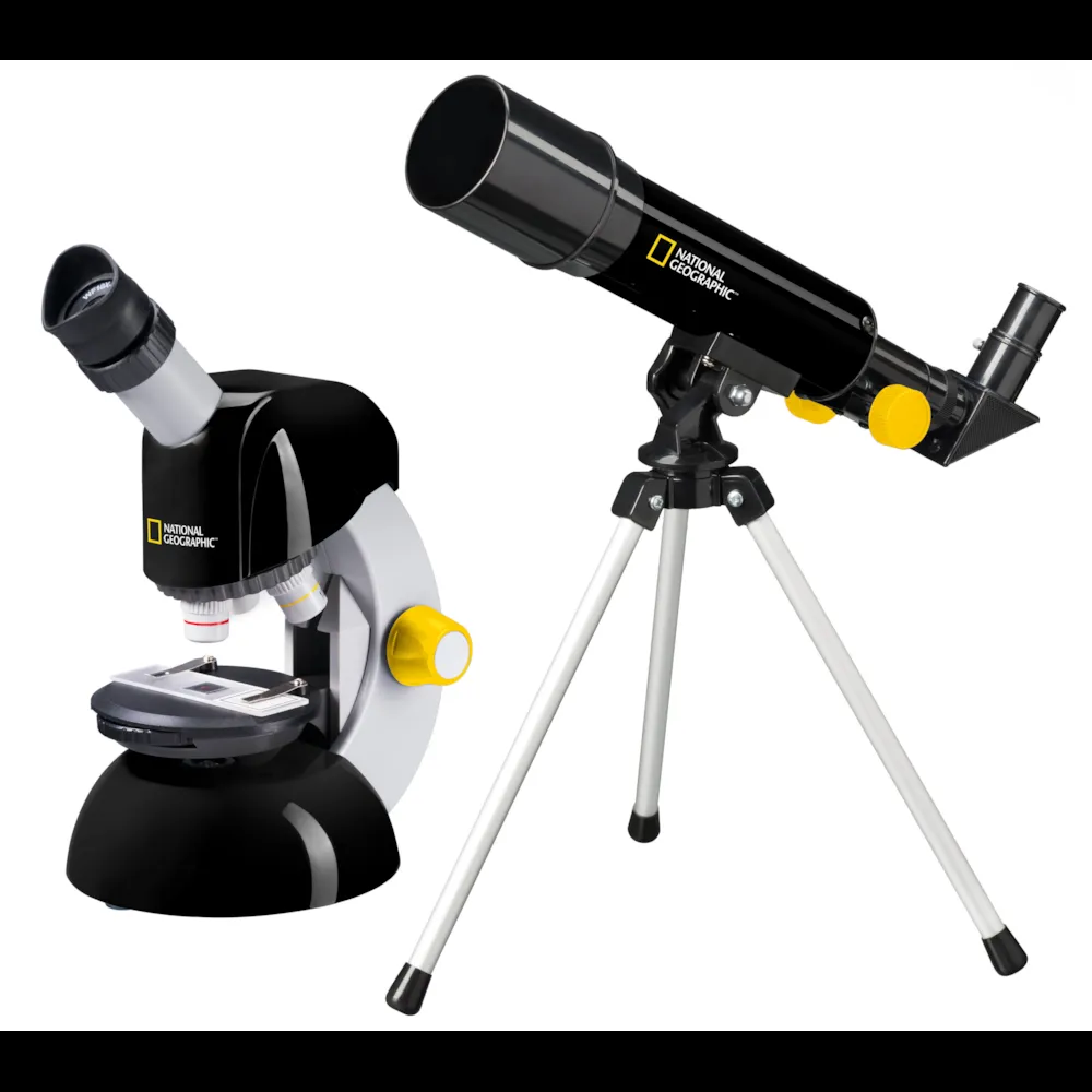 Kit Bresser Junior avec lunette astronomique et microscope pour enfant